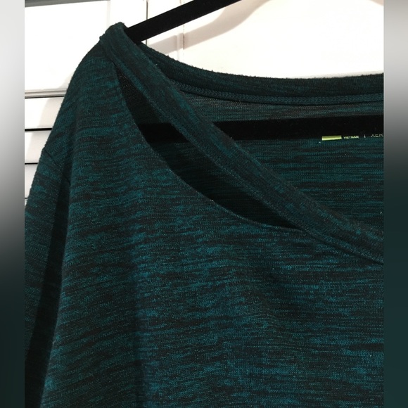 Green long sleeve handbag - Picture 2 of 4